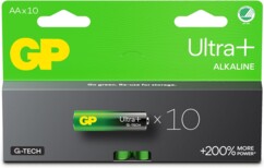 10 piles AA GP Ultra +
