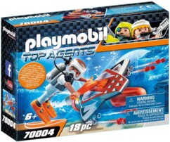 Propulseur sous-marin avec moteur Playmobil Top Agents